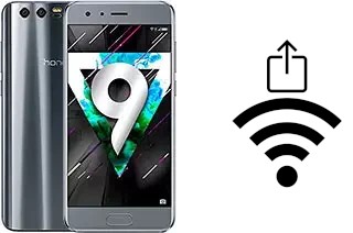 Como gerar um código QR com a senha Wifi em um Honor 9