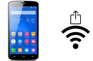 Como gerar um código QR com a senha Wifi em um Honor Holly