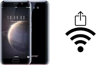 Como gerar um código QR com a senha Wifi em um Honor Magic