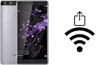 Como gerar um código QR com a senha Wifi em um Honor Note 8