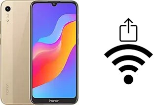 Como gerar um código QR com a senha Wifi em um Honor Play 8A