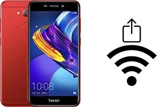 Como gerar um código QR com a senha Wifi em um Honor 6C Pro