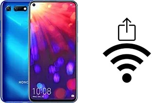 Como gerar um código QR com a senha Wifi em um Honor View 20