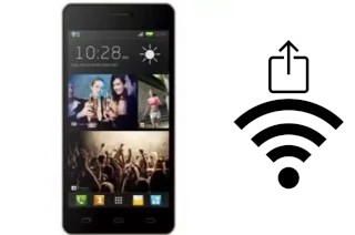 Como gerar um código QR com a senha Wifi em um HONPhone HON-C980