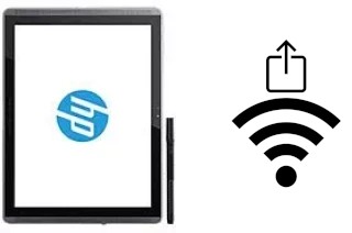 Como gerar um código QR com a senha Wifi em um HP Pro Slate 12