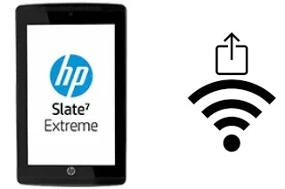 Como gerar um código QR com a senha Wifi em um HP Slate7 Extreme