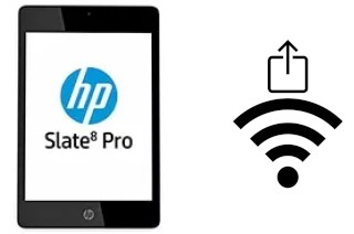 Como gerar um código QR com a senha Wifi em um HP Slate8 Pro