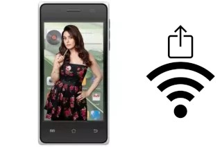 Como gerar um código QR com a senha Wifi em um HSL Yuva Y501 Plus