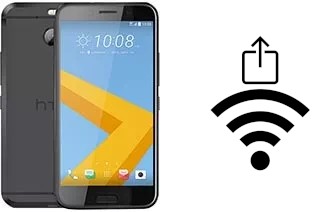 Como gerar um código QR com a senha Wifi em um HTC 10 evo