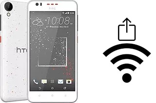 Como gerar um código QR com a senha Wifi em um HTC Desire 825