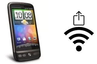 Como gerar um código QR com a senha Wifi em um HTC Desire