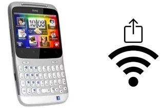 Como gerar um código QR com a senha Wifi em um HTC ChaCha