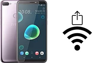 Como gerar um código QR com a senha Wifi em um HTC Desire 12+