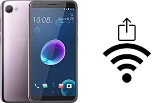 Como gerar um código QR com a senha Wifi em um HTC Desire 12