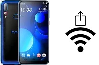 Como gerar um código QR com a senha Wifi em um HTC Desire 19+