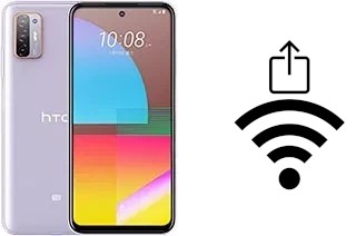 Como gerar um código QR com a senha Wifi em um HTC Desire 21 Pro 5G