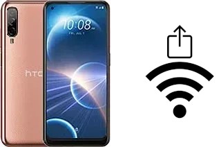 Como gerar um código QR com a senha Wifi em um HTC Desire 22 Pro