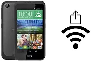 Como gerar um código QR com a senha Wifi em um HTC Desire 320