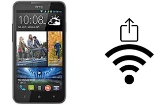 Como gerar um código QR com a senha Wifi em um HTC Desire 516