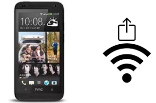 Como gerar um código QR com a senha Wifi em um HTC Desire 601 dual sim