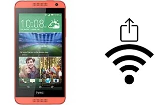 Como gerar um código QR com a senha Wifi em um HTC Desire 610