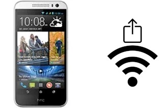 Como gerar um código QR com a senha Wifi em um HTC Desire 616 dual sim