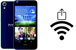 Como gerar um código QR com a senha Wifi em um HTC Desire 626G+