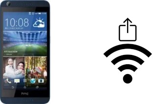 Como gerar um código QR com a senha Wifi em um HTC Desire 626G