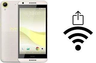 Como gerar um código QR com a senha Wifi em um HTC Desire 650