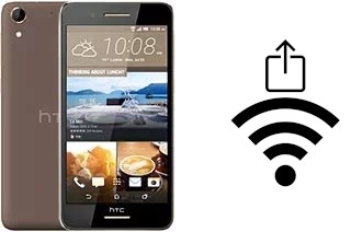 Como gerar um código QR com a senha Wifi em um HTC Desire 728 Ultra Edition