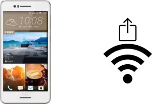 Como gerar um código QR com a senha Wifi em um HTC Desire 728G