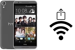 Como gerar um código QR com a senha Wifi em um HTC Desire 820G+ dual sim