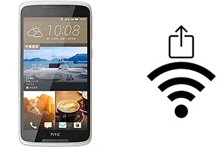 Como gerar um código QR com a senha Wifi em um HTC Desire 828 dual sim