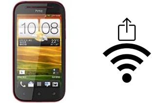 Como gerar um código QR com a senha Wifi em um HTC Desire P