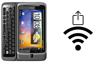 Como gerar um código QR com a senha Wifi em um HTC Desire Z