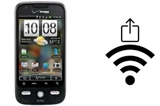 Como gerar um código QR com a senha Wifi em um HTC DROID ERIS