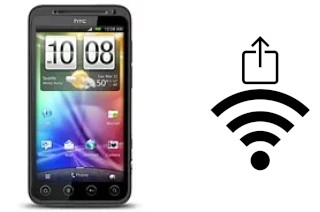 Como gerar um código QR com a senha Wifi em um HTC EVO 3D