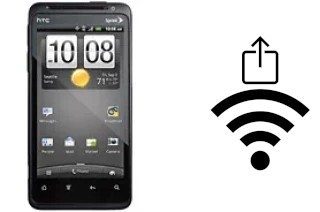 Como gerar um código QR com a senha Wifi em um HTC EVO Design 4G