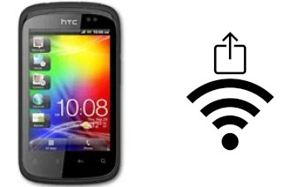 Como gerar um código QR com a senha Wifi em um HTC Explorer