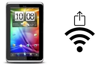 Como gerar um código QR com a senha Wifi em um HTC Flyer