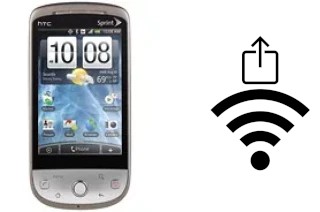 Como gerar um código QR com a senha Wifi em um HTC Hero CDMA