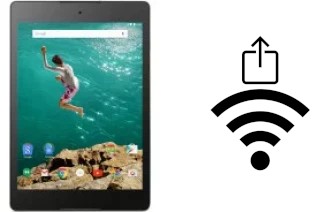 Como gerar um código QR com a senha Wifi em um HTC Nexus 9