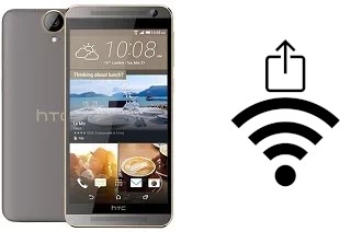 Como gerar um código QR com a senha Wifi em um HTC One E9+