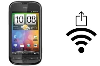 Como gerar um código QR com a senha Wifi em um HTC Panache