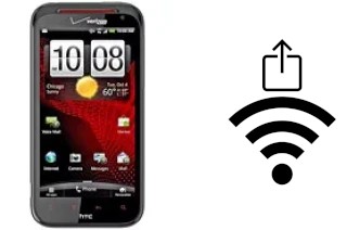 Como gerar um código QR com a senha Wifi em um HTC Rezound