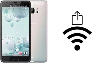 Como gerar um código QR com a senha Wifi em um HTC U Ultra