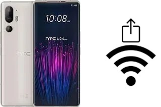 Como gerar um código QR com a senha Wifi em um HTC U24 Pro