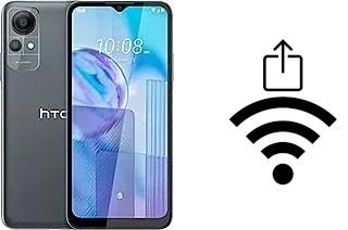 Como gerar um código QR com a senha Wifi em um HTC Wildfire E star