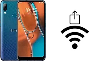 Como gerar um código QR com a senha Wifi em um HTC Wildfire E2