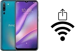 Como gerar um código QR com a senha Wifi em um HTC Wildfire E3